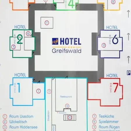 Vch格赖夫斯瓦尔德酒店 酒店 格赖夫斯瓦尔德